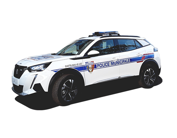 Véhicule police