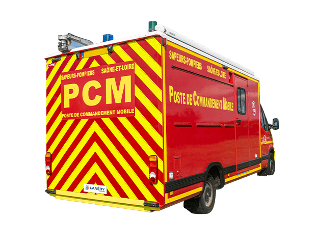 Véhicule pompier reconditionné Lanéry